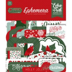 Echo Park Ephemera Christmas Salutations No. 2