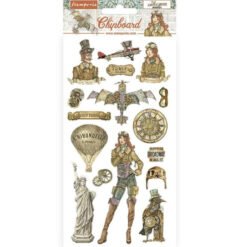 Stamperia Chipboard Adesivo Sir Vagabond Aviator