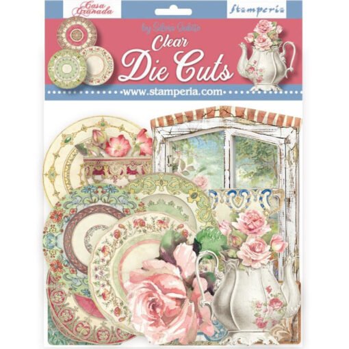 Stamperia Clear Die Cuts Casa Granada