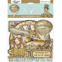 Stamperia Clear Die Cuts Sir Vagabond Aviator