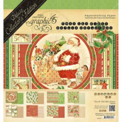 Graphic 45 Papel de Scrapbooking Twas the Night Before Christmas 20x20cm