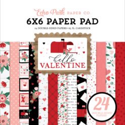 Echo Park Papel de Scrapbooking Hello Valentine 15x15cm