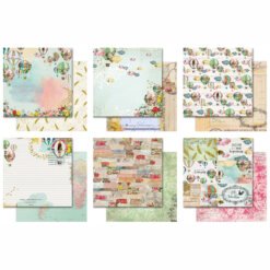 Memory Place Papel de Scrapbooking Adventure Awaits 15x15cm