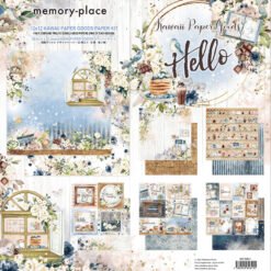 Memory Place Papel de Scrapbooking Hello 30x30cm