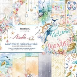 Memory Place Papel de Scrapbooking Welcome to Paradise 15x15cm