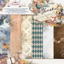 Memory Place Papel de Scrapbooking Spellbound 15x15cm