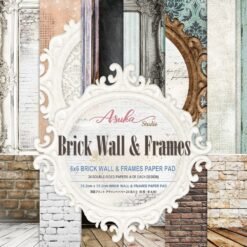 Memory Place Papel de Scrapbooking Brick Wall & Frames 15x15cm