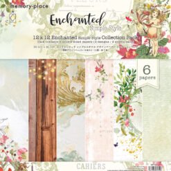 Memory Place Papel de Scrapbooking Enchanted 30x30cm