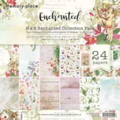 Memory Place Papel de Scrapbooking Enchanted 15x15cm