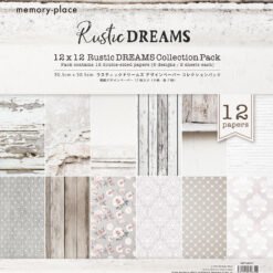 Memory Place Papel de Scrapbooking Rustic Dreams 30x30cm