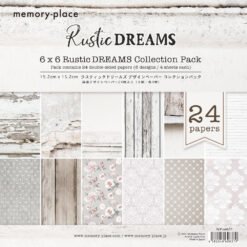 Memory Place Papel de Scrapbooking Rustic Dreams 15x15cm