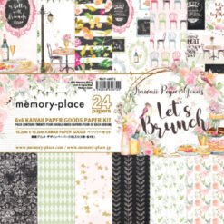 Memory Place Papel de Scrapbooking Let's Brunch 15x15cm