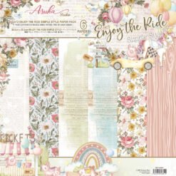 Memory Place Papel de Scrapbooking Enjoy The Ride 30x30cm