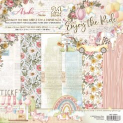 Memory Place Papel de Scrapbooking Enjoy The Ride 15x15cm