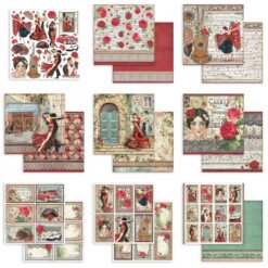 Stamperia Papel de Scrapbooking Desire 30x30cm