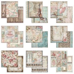 Stamperia Papel de Scrapbooking Passion 20x20cm