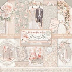 Stamperia Papel de Scrapbooking You and Me 20x20cm