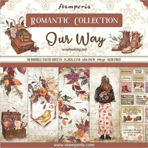 Stamperia Papel de Scrapbooking Our Way 15x15cm