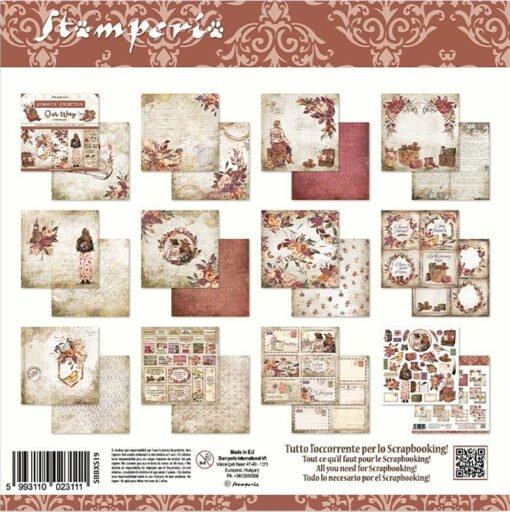 Stamperia Papel de Scrapbooking Our Way 15x15cm