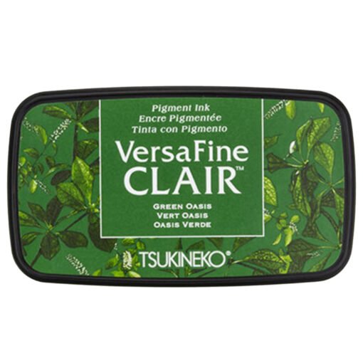 Tsukineko VersaFine Clair Almofada de Tinta Green Oasis