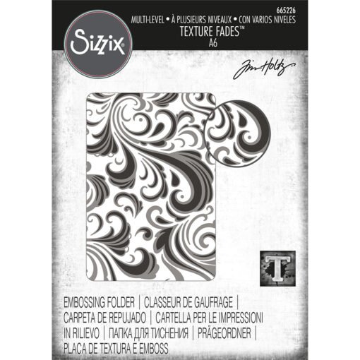 Sizzix Placa de Embossing Swirls