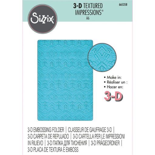 Sizzix Placa de Embossing 3D Mark Making