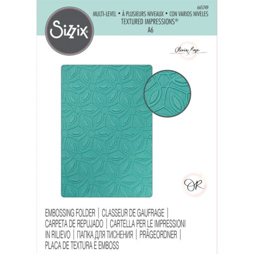 Placa de Textura e Emboss – Ornamental Pattern