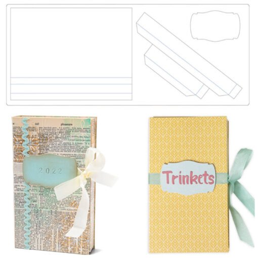 Sizzix Cortante XL ScoreBoards Skinny Mini Book Box