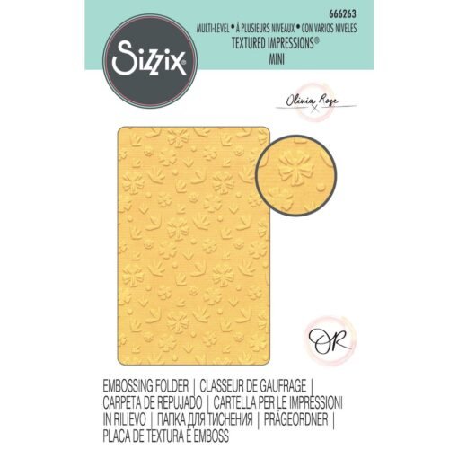 Sizzix Placa de Embossing Mini Mosaic