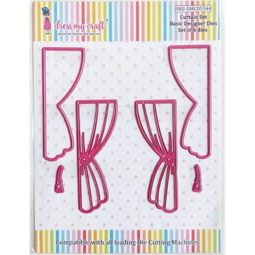 Dress My Craft Cortante Curtain Set