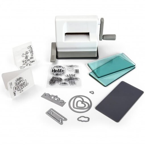 Kit de Iniciação Sizzix Sidekick - White & Gray