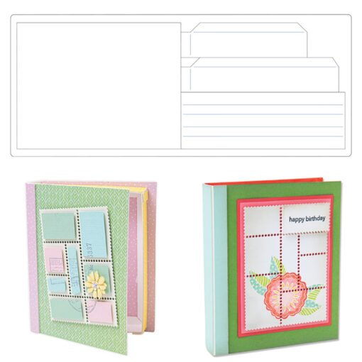 Sizzix Cortante XL ScoreBoards Box Book