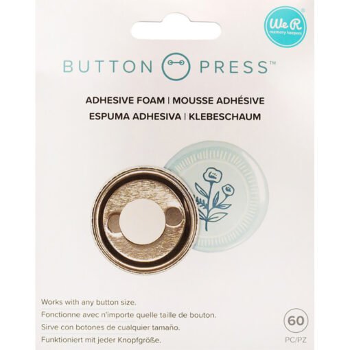 We R Makers Espuma Adesiva para Button Press 15mm