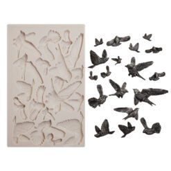 Finnabair Molde de Silicone Flocking Birds