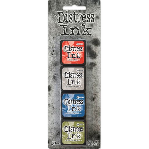 Ranger - Tim Holtz Kit 4 Mini Distress Ink 5