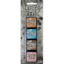 Ranger - Tim Holtz Kit 4 Mini Distress Ink 6