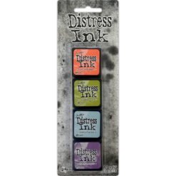 Ranger - Tim Holtz Kit 4 Mini Distress Ink 8