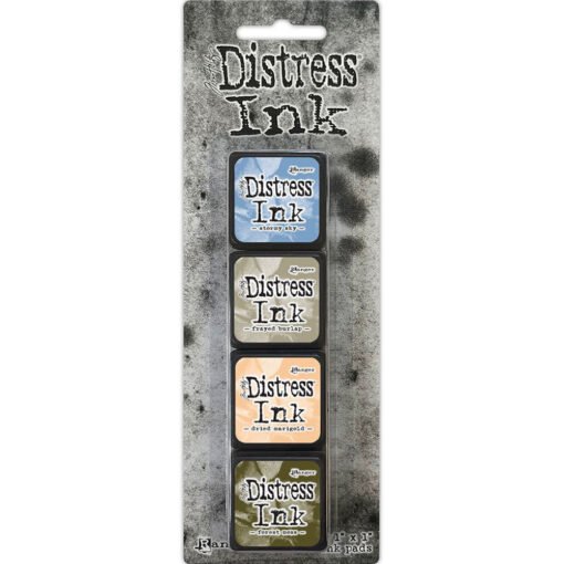 Ranger - Tim Holtz Kit 4 Mini Distress Ink 9