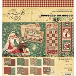 Graphic 45 Papel de Scrapbooking Letters to Santa