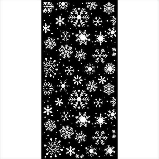 Stamperia Thick Stencil Snowflakes