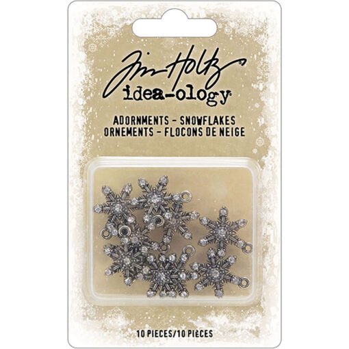 Idea-ology – Tim Holtz Pingentes Flocos de Neve