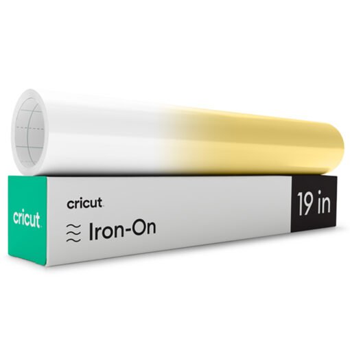 Cricut Iron-On Muda de Cor - Branco / Amarelo