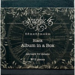 Graphic 45 Álbum in a Box Preto