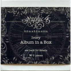 Graphic 45 Álbum in a Box Marfim