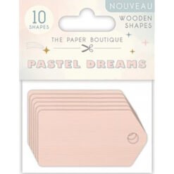 The Paper Boutique Etiquetas de Madeira Pastel Dreams