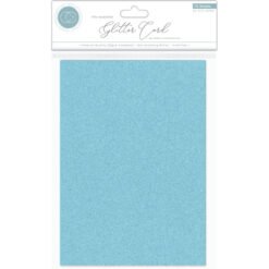 Craft Consortium Cartolinas Glitter A4 Azul Céu