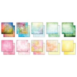 Craft Consortium Papel de Scrapbooking Grunge Light Tones 30x30cm