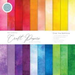 Craft Consortium Papel de Scrapbooking Over the Rainbow 30x30cm