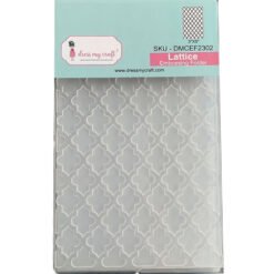 Dress My Craft Placa de Embossing Mini Lattic