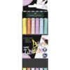 Faber Castell Black Edition Conjunto de 6 Canetas Pincel Pastel